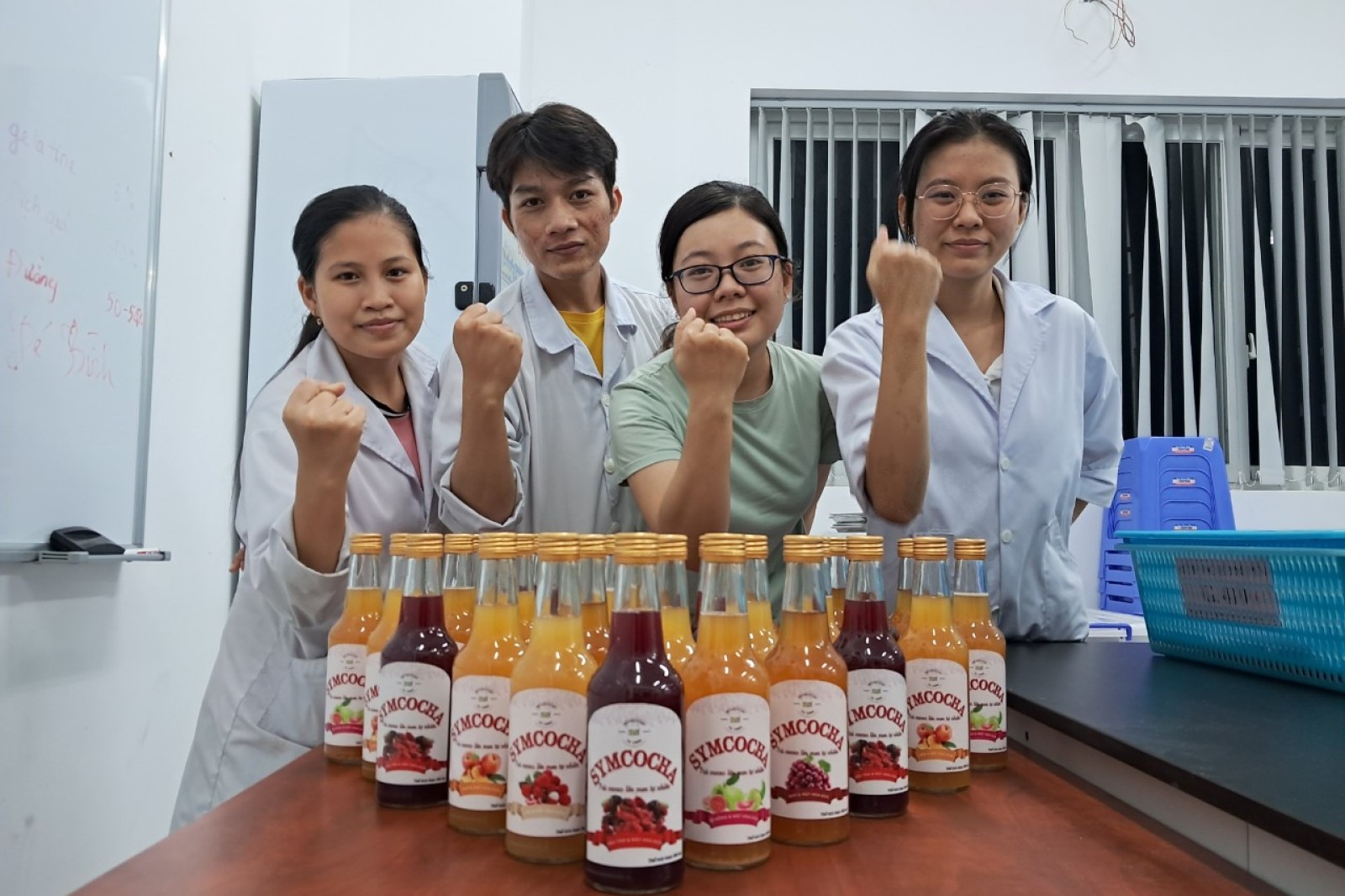 SYMCOCHA: Sản phẩm trà lên men Kombucha từ trái cây Việt Nam