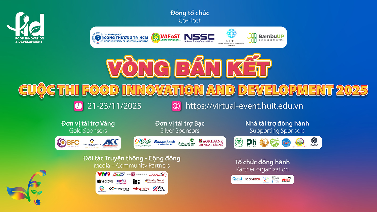 Tổ chức Vòng Bán kết cuộc thi Food innovation and Development 2025