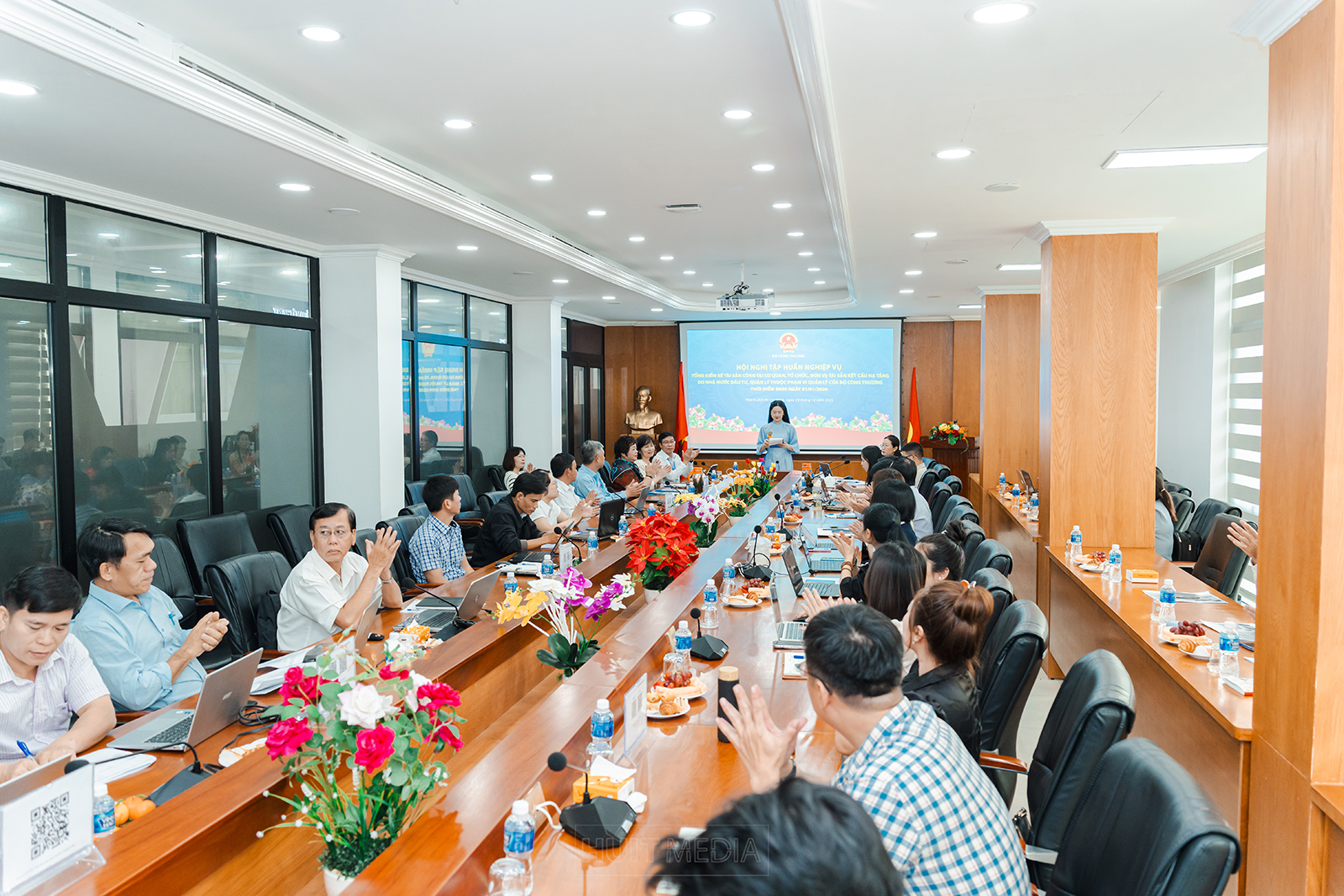 Hội nghị tập huấn nghiệp vụ Tổng kiểm kê tài sản công của Bộ Công Thương tại TP.HCM