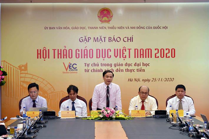 Hội thảo Giáo dục 2020: Tự chủ trong giáo dục đại học - Từ chính sách đến thực tiễn