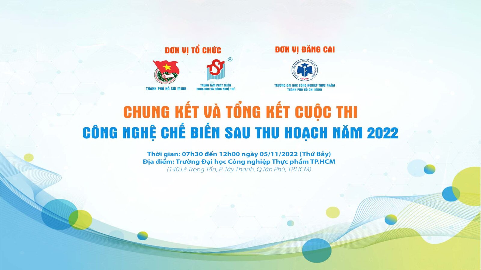 Cuộc thi Công nghệ chế biến sau thu hoạch năm 2022