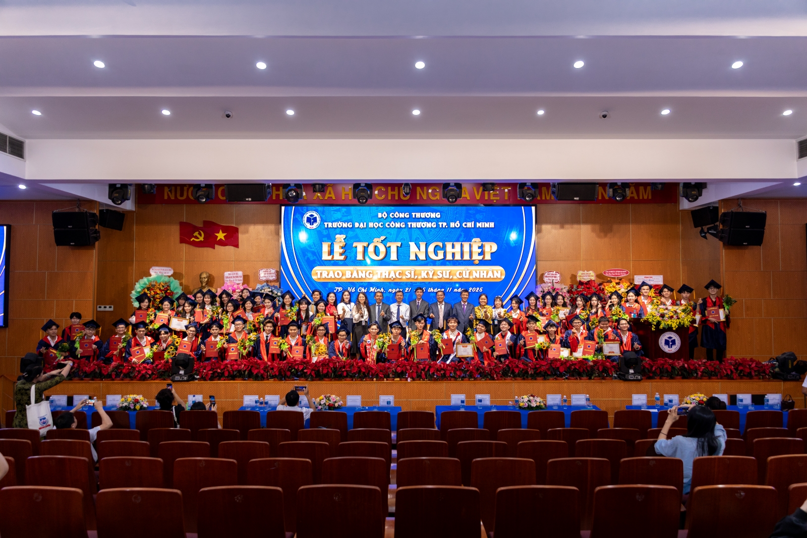 Graduation ceremony 2025 at Ho Chi Minh City University of Industry and Trade a journey completed and thousands of new opportunities ahead