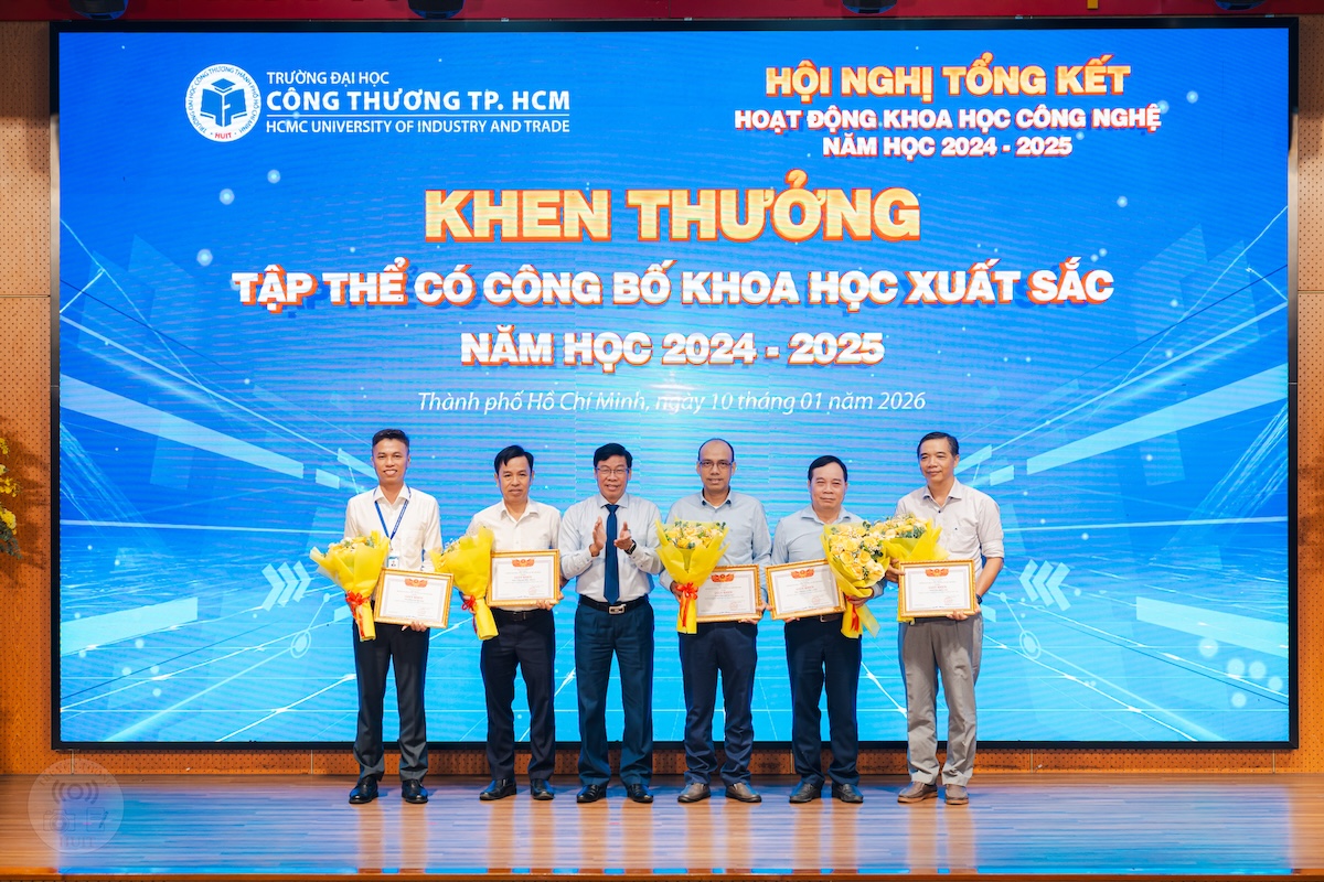 Ho Chi Minh City University of Industry and Trade Reviews Science and Technology Activities for 2024–2025: Honoring Achievements, Fostering Collaboration, and Driving Development 