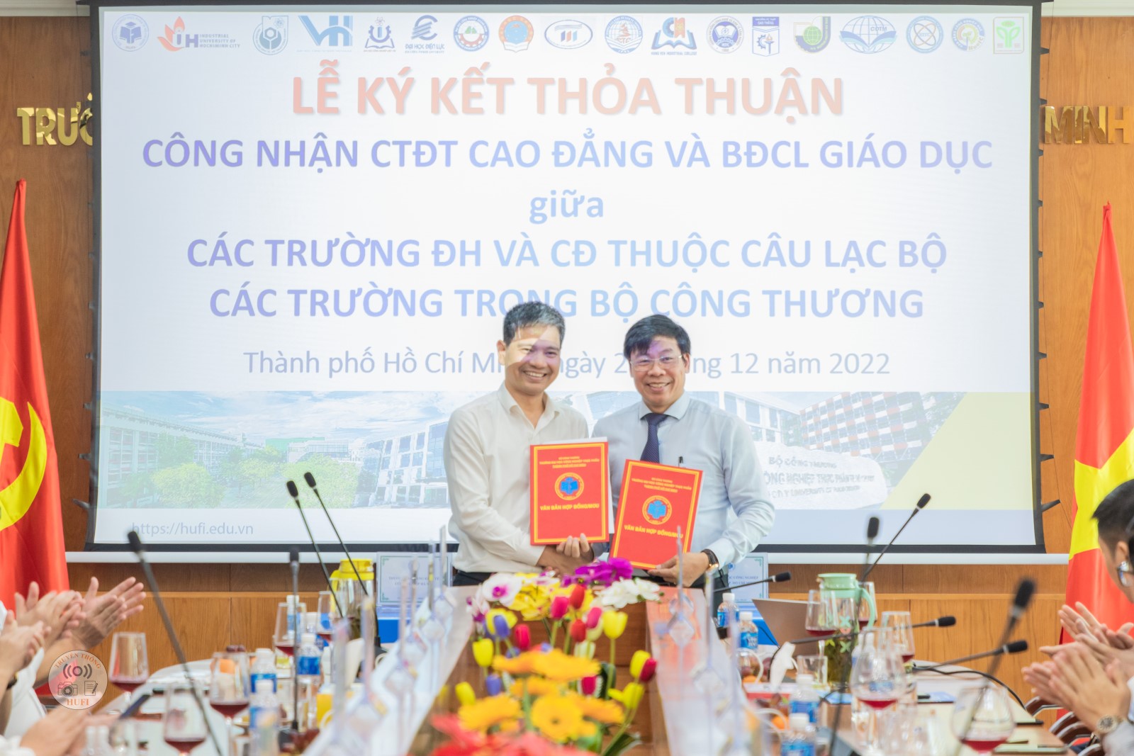 Ký kết thỏa thuận Công nhận chương trình đào tạo cao đẳng và Đảm bảo chất lượng giáo dục giữa các trường thuộc Bộ Công Thương