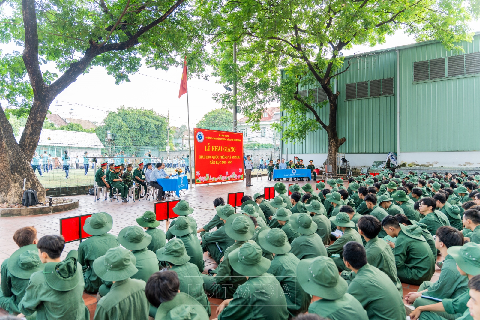 Lễ Khai giảng lớp Giáo dục quốc phòng và an ninh cho Tân sinh viên khóa 15