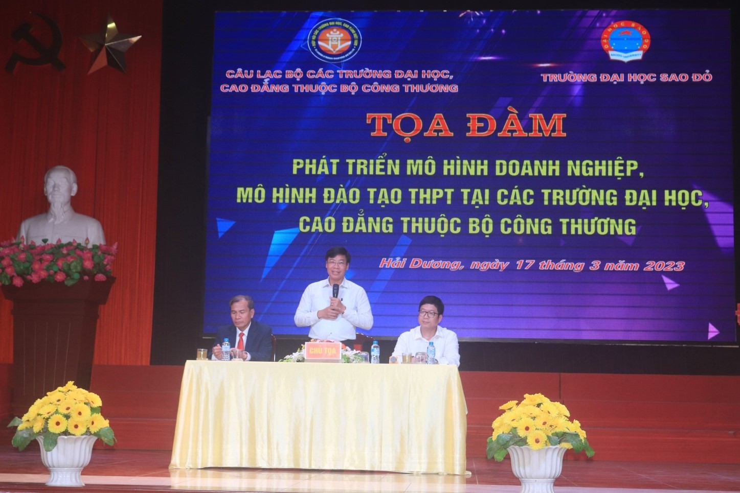 Tọa đàm: “Phát triển mô hình doanh nghiệp, mô hình đào tạo THPT tại các trường Đại học, Cao Đẳng thuộc Bộ Công Thương”