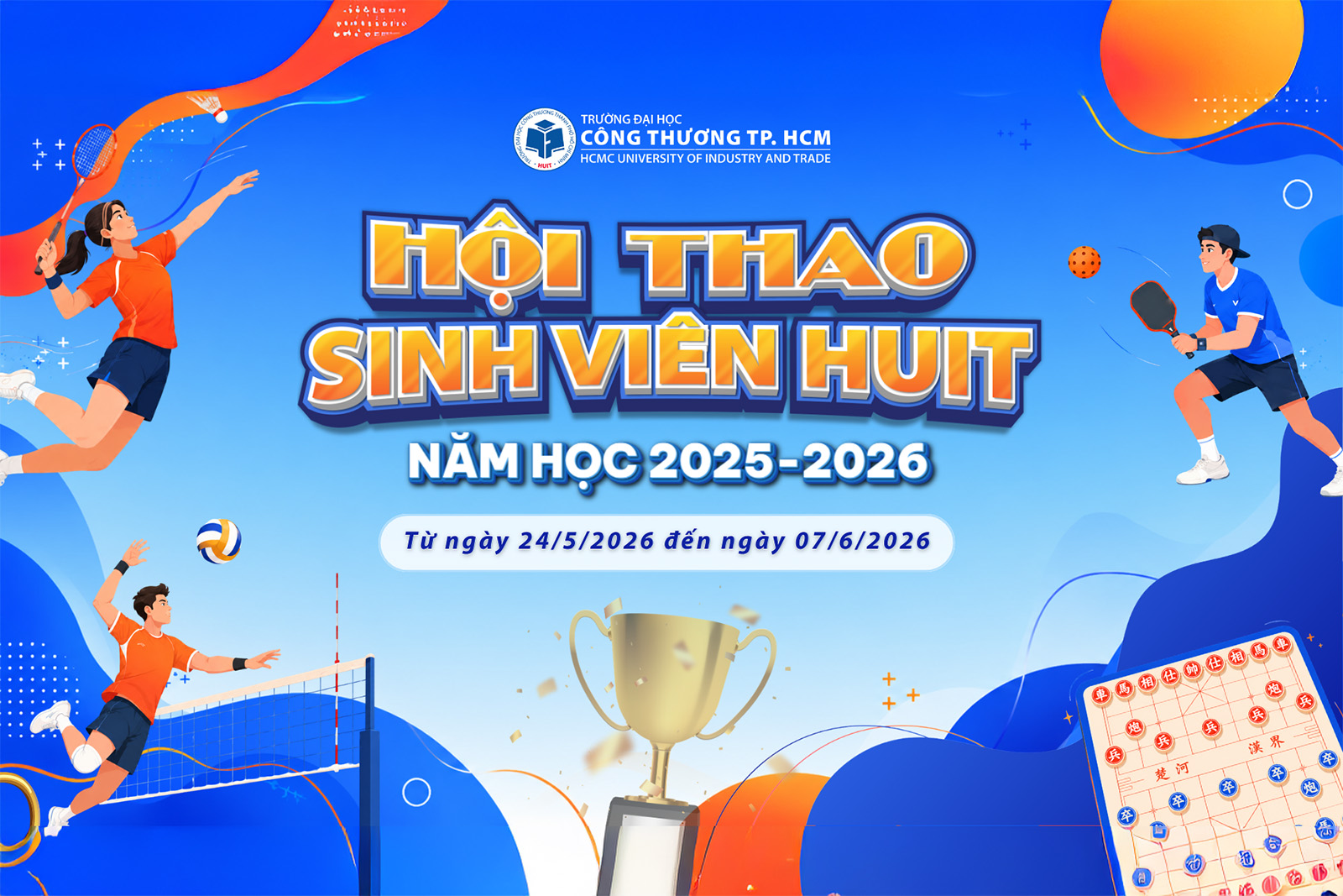 Tổ chức Lễ Khai mạc Hội thao sinh viên năm học 2025 - 2026