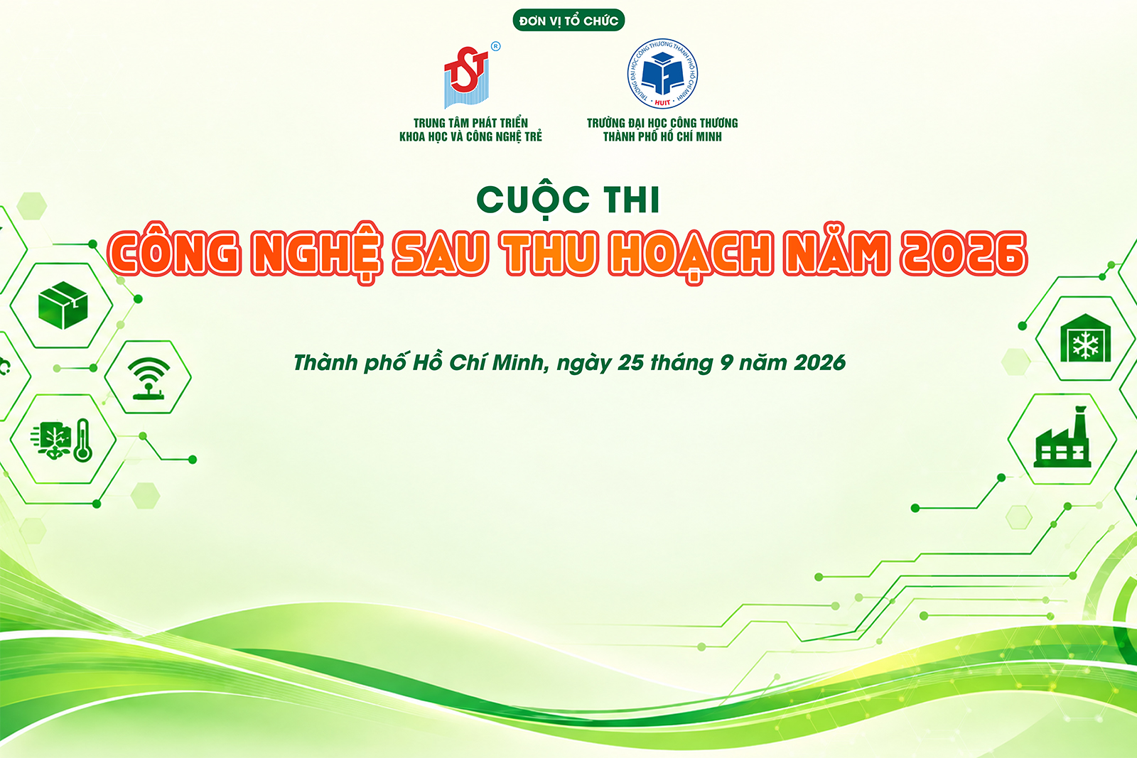 Tổ chức Vòng Bán kết, Chung kết và Lễ Tổng kết Cuộc thi Công nghệ chế biến sau thu hoạch năm 2026