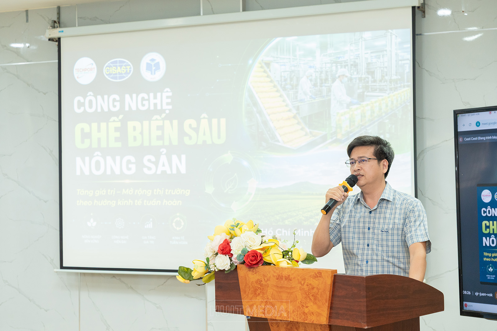Trường Đại học Công Thương TP.HCM khẳng định vai trò trong chuyển giao công nghệ chế biến sâu nông sản theo hướng kinh tế tuần hoàn