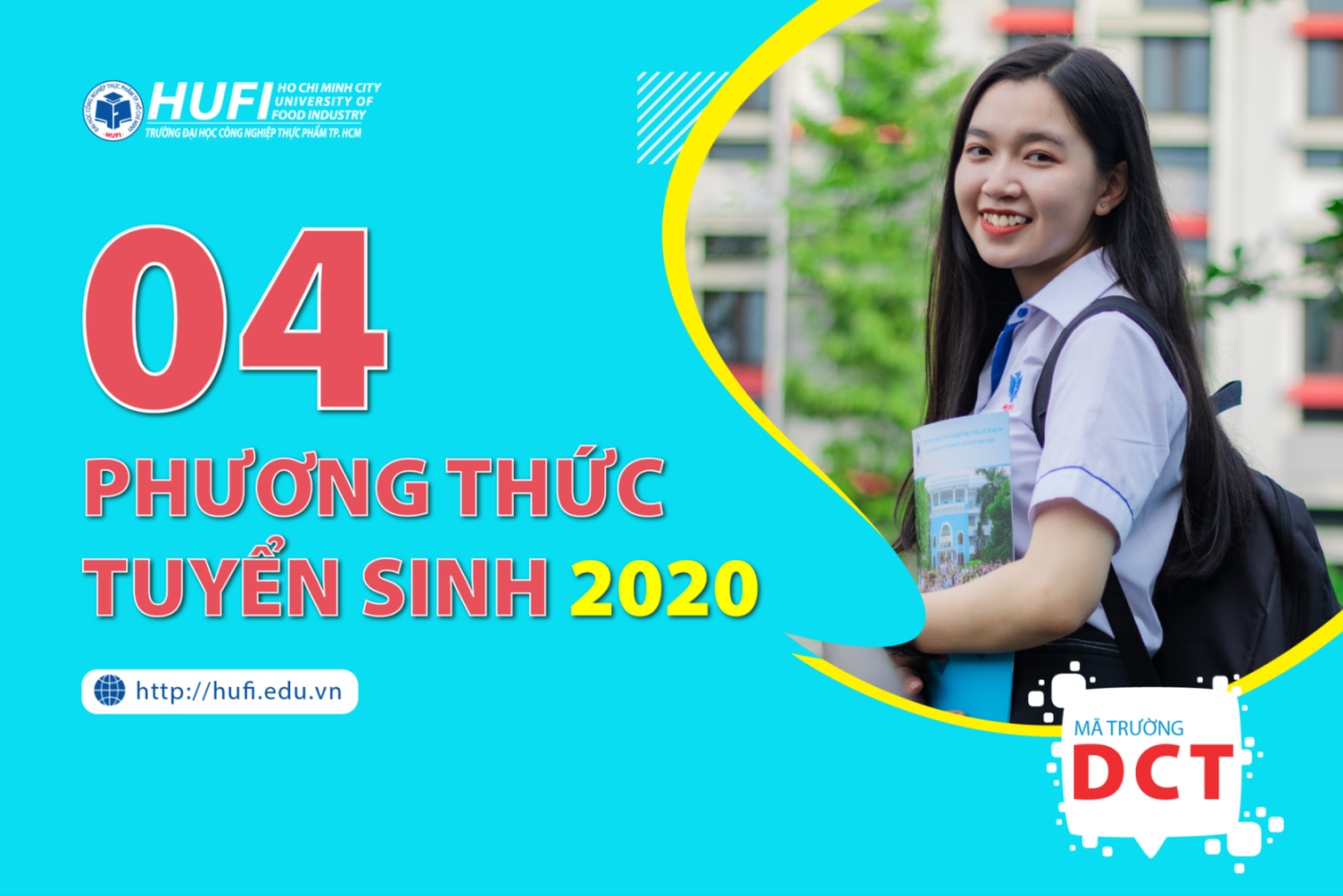 HUFI công bố phương thức tuyển sinh chính thức năm 2020