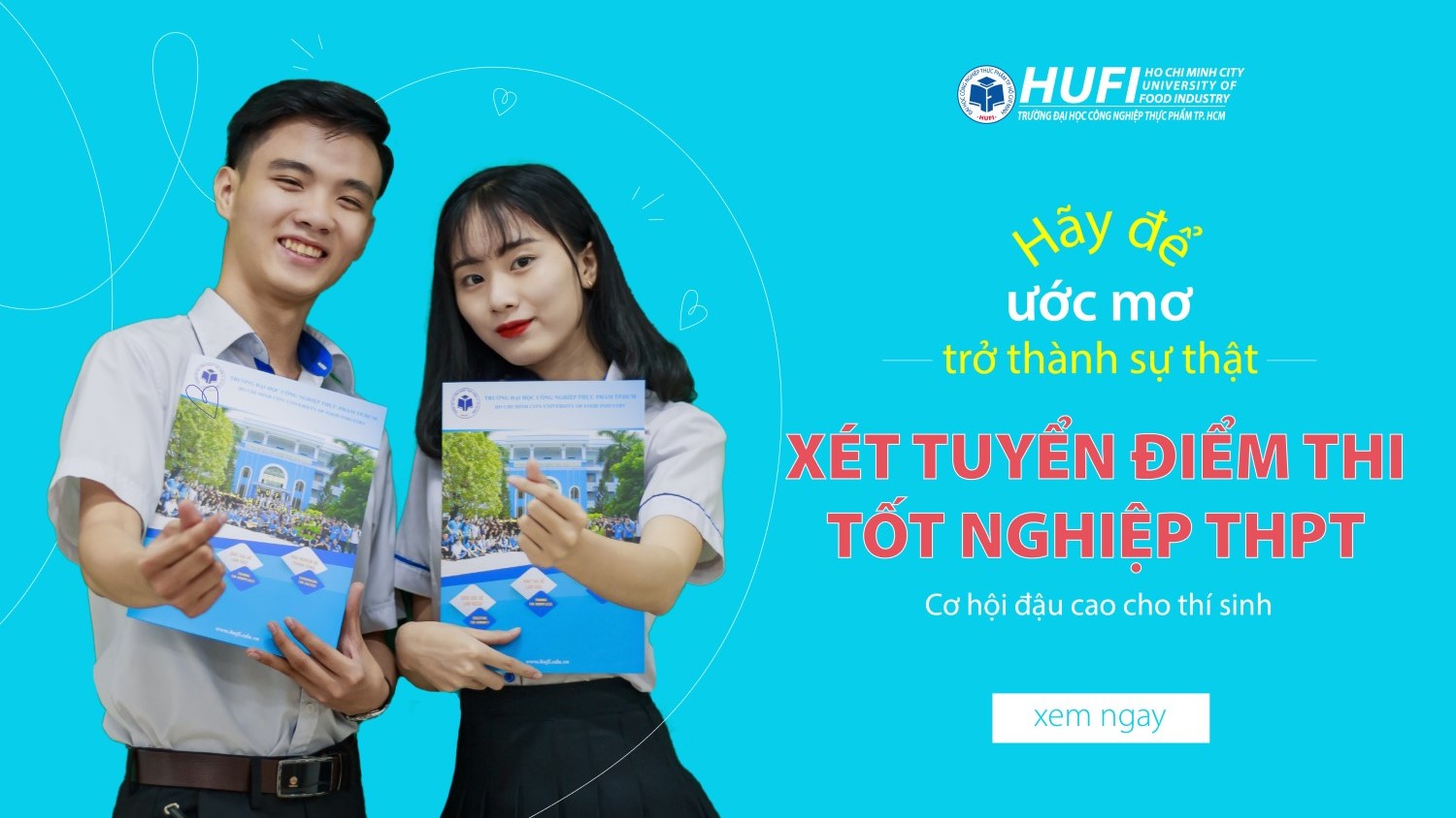 Tuyển sinh bằng phương thức xét điểm thi tốt nghiệp THPT - Cơ hội đậu cao cho thí sinh