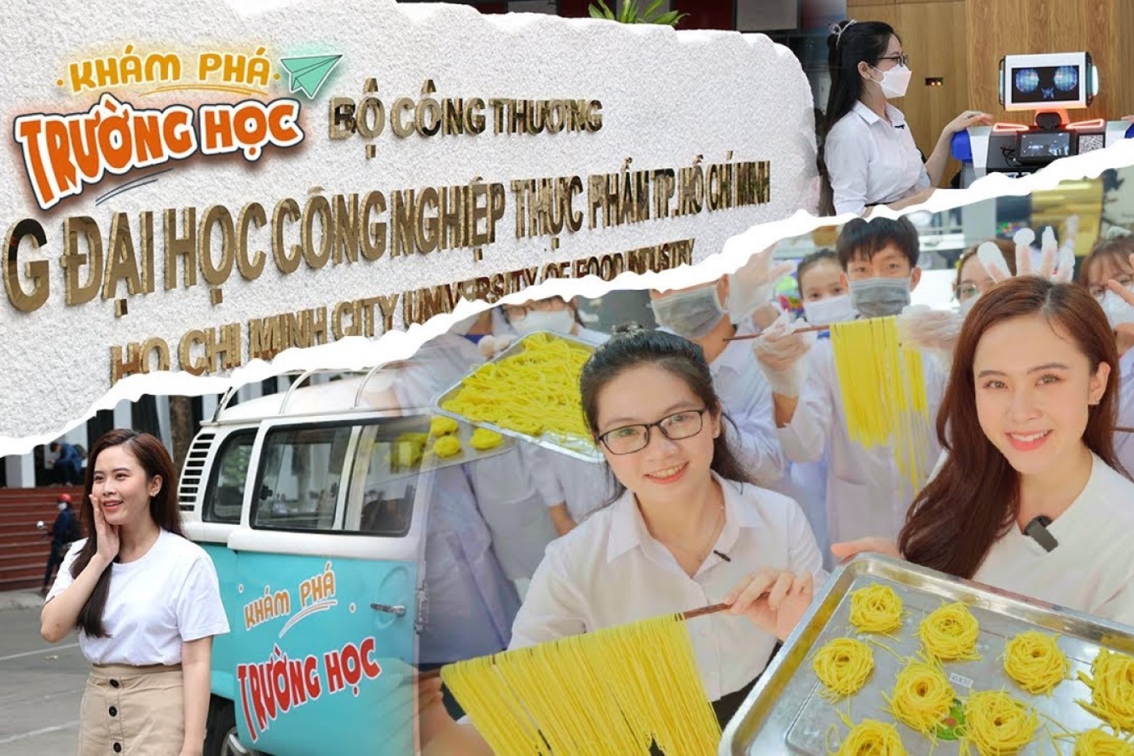 Trường Đại học Công nghiệp Thực phẩm TP.HCM lên sóng Khám phá trường học